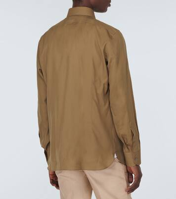 Silk poplin shirt | Tom Ford