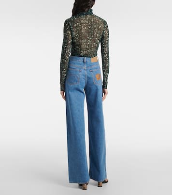 Java high-rise wide-leg jeans | Blazé Milano