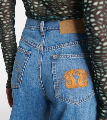 Java high-rise wide-leg jeans | Blazé Milano