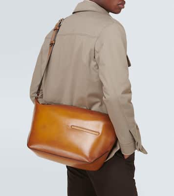 Crossbody Bag Toujours Soft Zipped aus Leder | Berluti