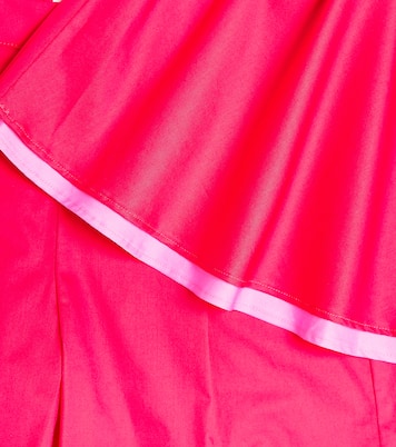 Cotton-blend top and shorts set | Il Gufo