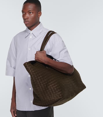 Cabat Maxi Intrecciato leather tote bag | Bottega Veneta