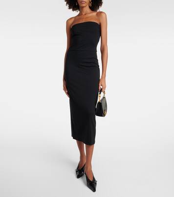Cortona strapless midi dress | Staud