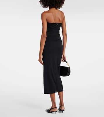 Cortona strapless midi dress | Staud
