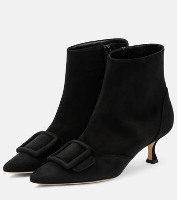 Baylow suede ankle boots | Manolo Blahnik