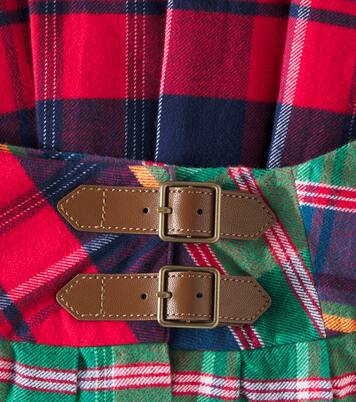 Jupe en coton à carreaux | Polo Ralph Lauren Kids