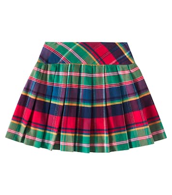 Jupe en coton à carreaux | Polo Ralph Lauren Kids