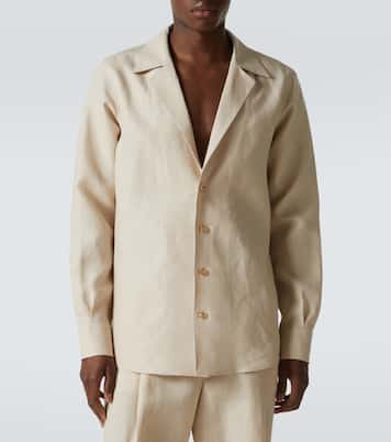 Hemdjacke aus Leinen | Dolce&Gabbana