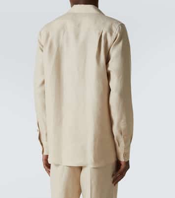 Hemdjacke aus Leinen | Dolce&Gabbana