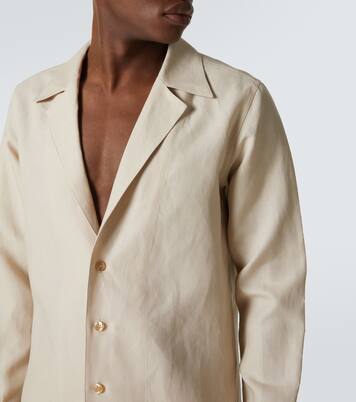 Hemdjacke aus Leinen | Dolce&Gabbana