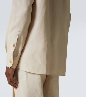 Hemdjacke aus Leinen | Dolce&Gabbana