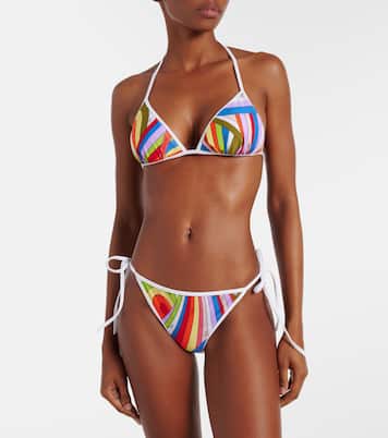 印花比基尼下装 | Pucci