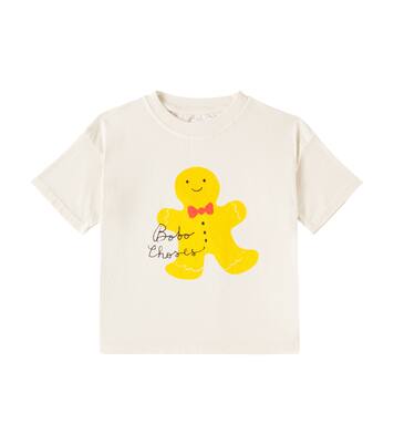 Logo printed cotton jersey T-shirt | Bobo Choses