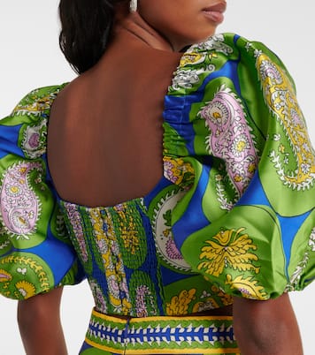 Bedrucktes Cropped-Top | Alémais