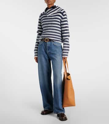 Mid-Rise Wide-Leg Jeans Low Slung Baggy | Agolde