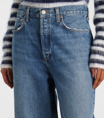 Mid-Rise Wide-Leg Jeans Low Slung Baggy | Agolde