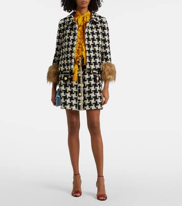 Minirock aus Tweed | Valentino