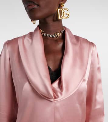 Blusa in raso di seta | Dolce&Gabbana