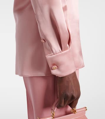 Blusa in raso di seta | Dolce&Gabbana