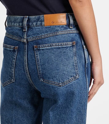 Jeans regular in misto seta | Loro Piana