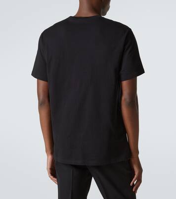 T-shirt en jersey de coton à logo | McQueen