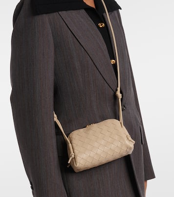 Concert Intrecciato leather shoulder bag | Bottega Veneta