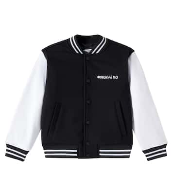 Wattierte Jacke aus einem Baumwollgemisch | Moschino Kids