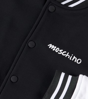Wattierte Jacke aus einem Baumwollgemisch | Moschino Kids