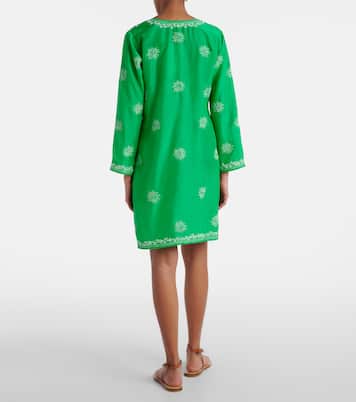 Tunique brodée en soie | Juliet Dunn