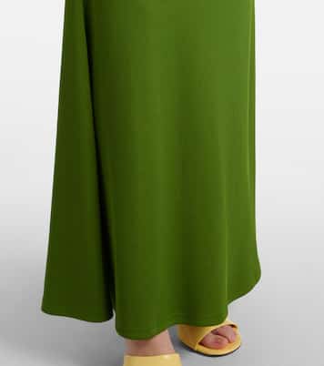 Paisley gathered maxi dress | Christopher Esber