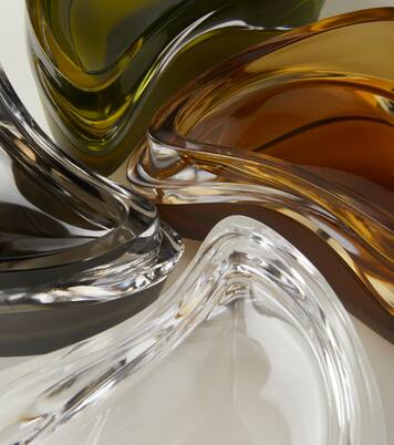 Plex set of 2 crystal decorative trays | Zaha Hadid Design