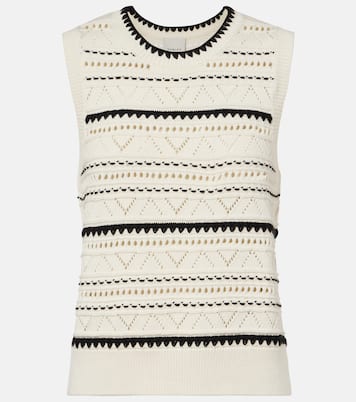 Pull sans manches Athena en coton | Varley
