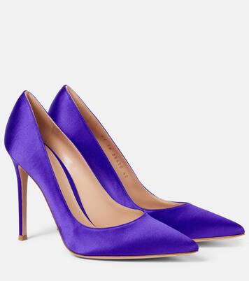 Pumps Gianvito 105 aus Crêpe | Gianvito Rossi