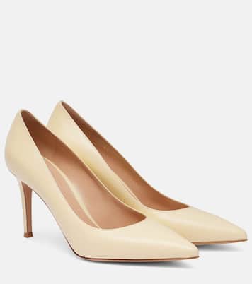 Gianvito 85 leather pumps | Gianvito Rossi