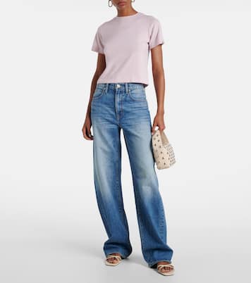 Jeans barrel Cassie a vita alta | Slvrlake