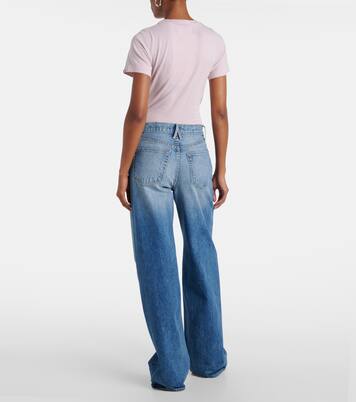 Jeans barrel Cassie a vita alta | Slvrlake