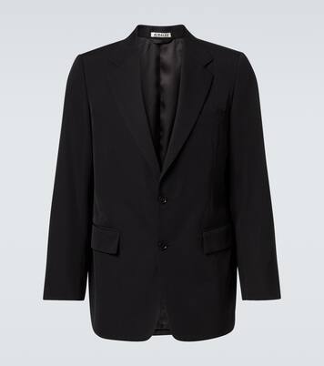 Wool gabardine blazer | Auralee