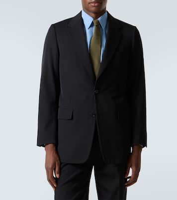 Wool gabardine blazer | Auralee