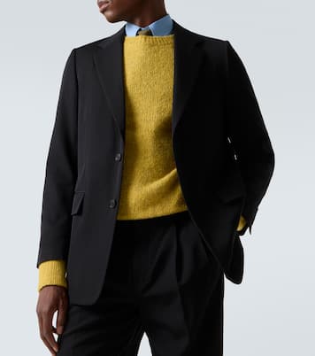 Wool gabardine blazer | Auralee
