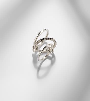 Ring Petunia aus Sterlingsilber mit Diamanten | Spinelli Kilcollin
