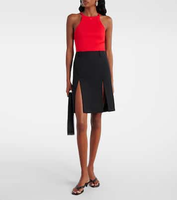 Top Circle aus Rippstrick | Courrèges