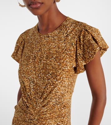 Midikleid Terena aus einem Seidengemisch | Isabel Marant