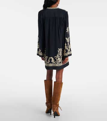 Bestickte Tunika Fadeli aus Crêpe | Marant Etoile