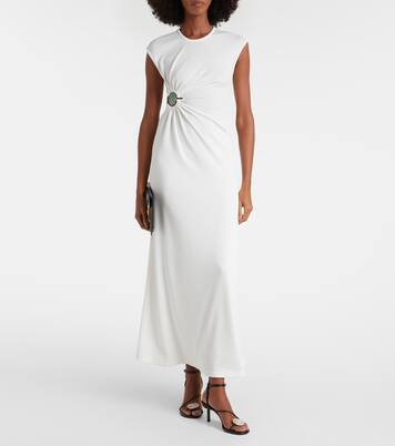 Robe longue Mineral Stone à ornements | Christopher Esber