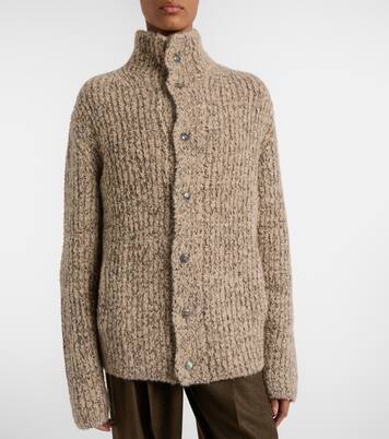 Cashmere bouclé cardigan | God's True Cashmere