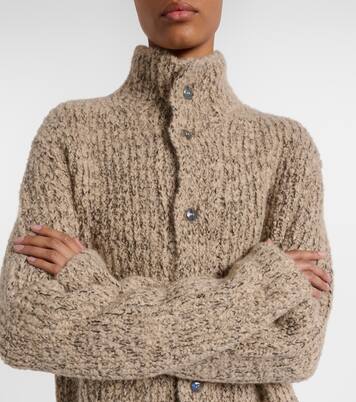 Cashmere bouclé cardigan | God's True Cashmere
