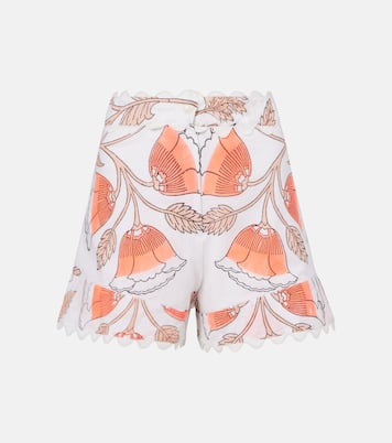 Floral cotton shorts | Juliet Dunn