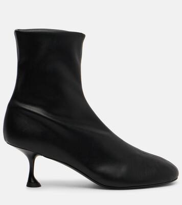 Ankle Boots Tee aus Leder | Proenza Schouler