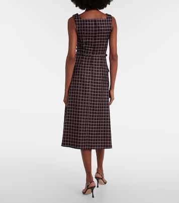 Midikleid Petra aus einem Wollgemisch | Emilia Wickstead