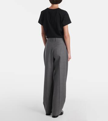Cocoon wool wide-leg pants | Givenchy